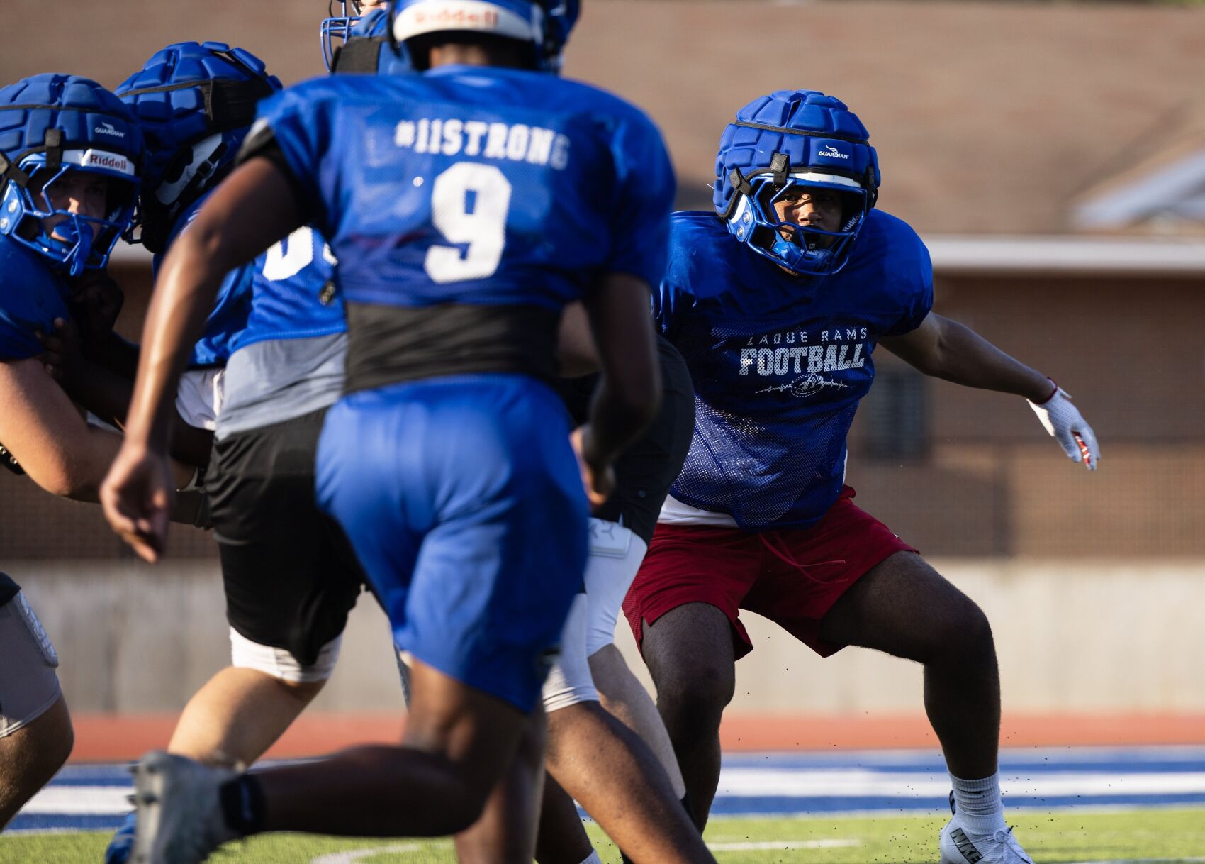 Ladue football practice